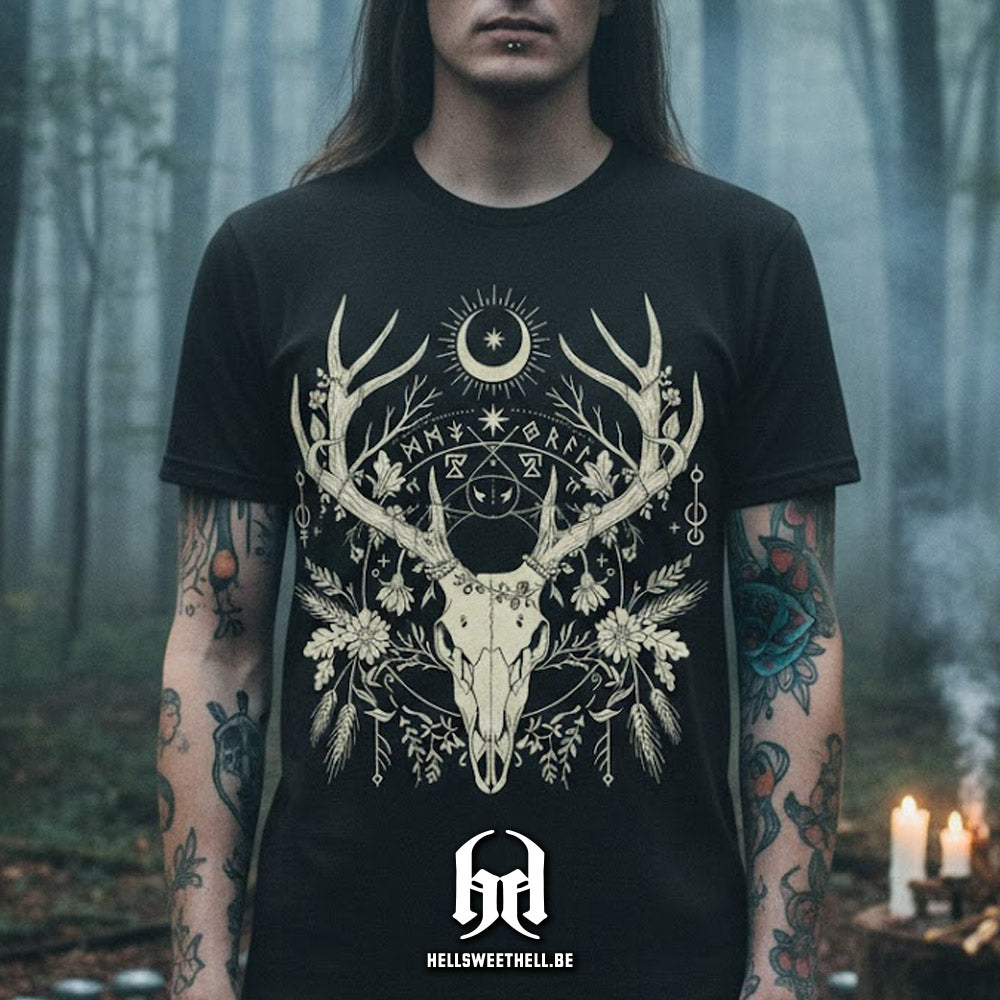 Het stille ritueel van het hert - Unisex T-shirt