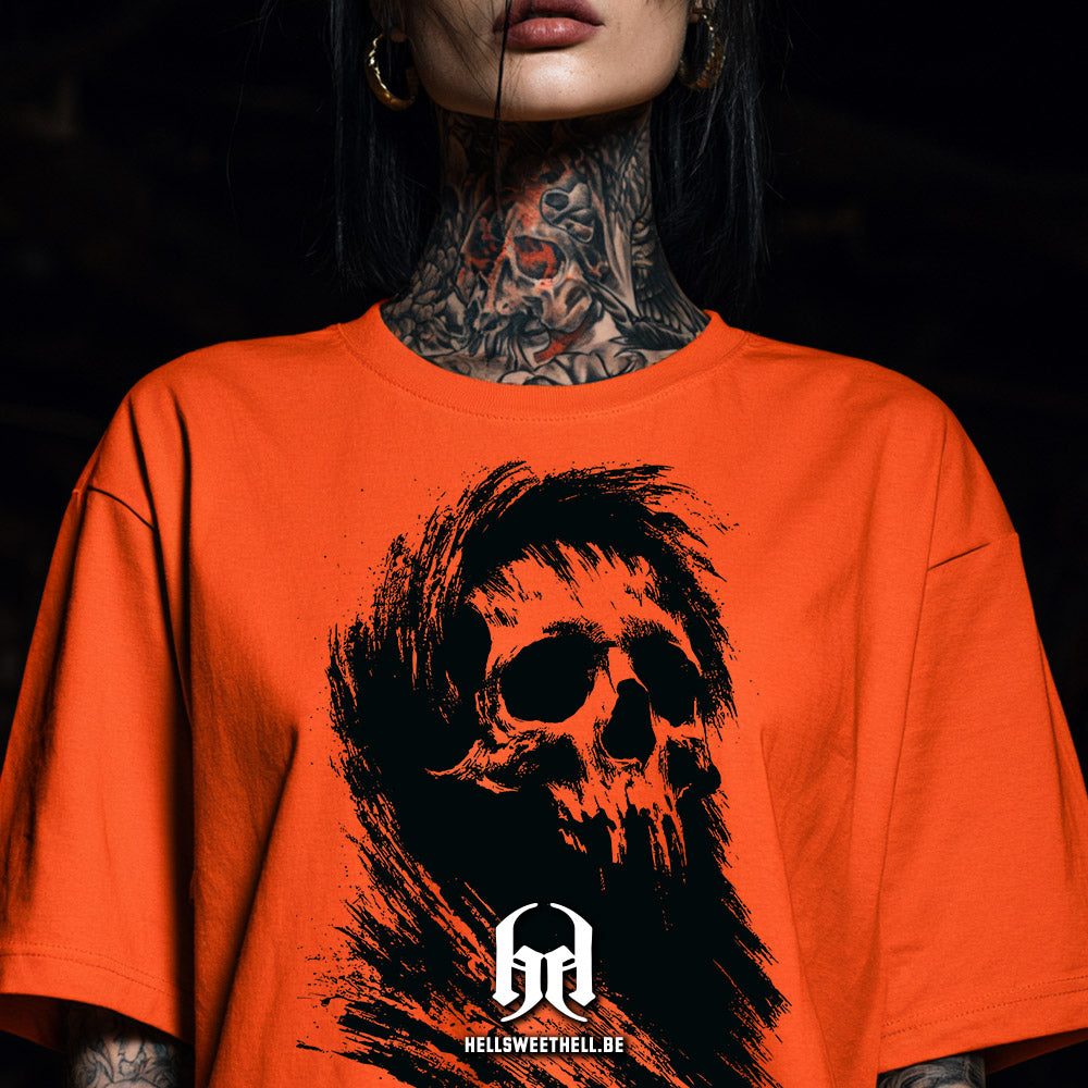 Faucheuse Expressionniste Goya Skull Dark Art & Fine Art Macabre - T-shirt unisexe