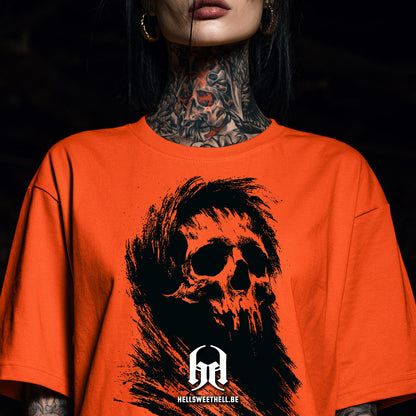 Faucheuse Expressionniste Goya Skull Dark Art & Fine Art Macabre - T-shirt unisexe