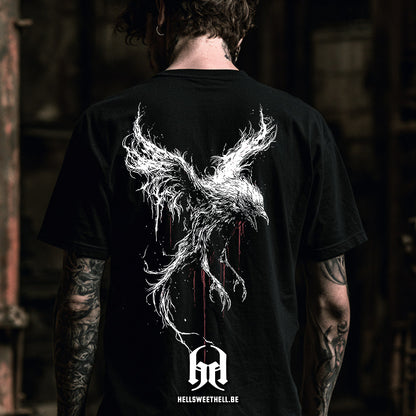 Corbeau Spectral Dark Artwork - T-shirt unisexe