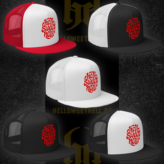 Hell Sweet Hell Logo Rond - Casquette Trucker