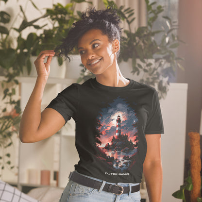 Outer Banks Phare - T-shirt unisexe