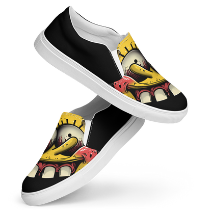 Square and completely crossed - WOMEN'S Slip-On (black or white)